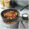 T-fal E765SH Ultimate Hard Anodized Nonstick 17 Piece Cookware Set, Black