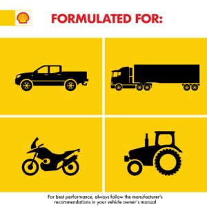 (3 pack) Shell Rotella T6 Full Synthetic 5W-40 Diesel Engine Oil, 1 Gallon