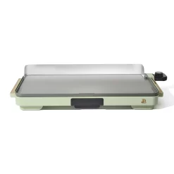 Beautiful 19087 Extra Large Griddle, Sage Green by Drew Barrymore 12 x 22