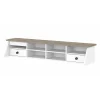 Bush Furniture Mayfield Desktop Organizer in Shiplap Gray White - Engineered Wood