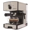 Capresso 117.05 Stainless Steel Pump Espresso and Cappuccino Machine EC50, Black/Stainless