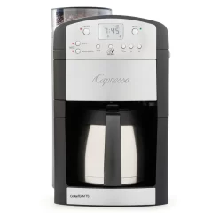 Capresso CoffeeTeam TS 10-Cup Digital Coffeemaker with Conical Burr Grinder and Thermal Carafe
