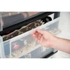Iris 5 Drawer Rolling Storage Cart, 1 Pack, Black