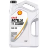 Shell Rotella T1 SAE 30 Conventional Heavy Duty Diesel Motor Oil, 1 Gallon (API CF-2, CF)