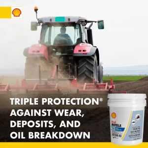 Shell Rotella T4 Triple Protection 15W-40 Diesel Motor Oil, 5 Gallon Pail