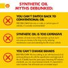 Shell Rotella T6 Multi-Vehicle Full Synthetic 5W-30 Diesel Engine Oil, 1 Gallon