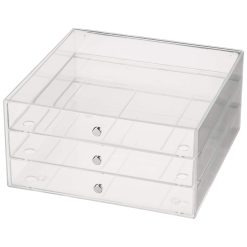 Simply Tidy Clear 3-Drawer Organizer