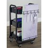 Simply Tidy Gramercy Rolling Cart, Black