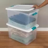 Sterilite 106 Qt Plastic Storage Container (4 Pack) and 64 Qt Box (6 Pack)
