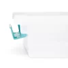 Sterilite Large Clip 5.5 Qt. Storage Box Container (6-Pack) + Small Clip Box (6-Pack)