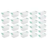 Sterilite Medium Storage Totes, 12 Pack, & Small Storage Totes, 12 Pack