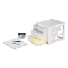 Sterilite White and Clear Countertop 3-Drawer Desktop Storage Unit (12 Pack)