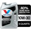 Valvoline Advanced Full Synthetic 10W-30 Motor Oil 5 QT