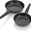 ZAVOR ZCWNR23 2-Piece Noir 10.62-in Ceramic Skillet Set