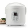 Aroma Housewares 8-Cup (Cooked) (4-Cup UNCOOKED) Digital Rice Cooker and Food Steamer (ARC-914D),White