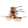 BergHOFF 10-Piece Copper Vintage Collection Polished Cookware Set