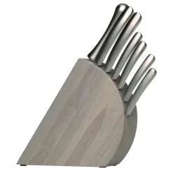 BergHOFF Essentials Concavo 8-Piece Stainless Steel Knife Set with Block