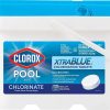 CLOROX Pool&Spa XtraBlue 3-Inch Long Lasting Chlorinating Tablets, 5-Pound Chlorine
