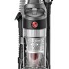 Hoover WindTunnel Whole House Rewind Corded Bagless Upright Vacuum Cleaner, For Carpet and Hard Floors, UH71350V, Black