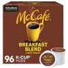 McCafé Breakfast Blend, Keurig Single Serve K-Cup Pods, Light Roast Coffee Pods, 96 Count