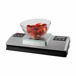 Nesco VSS-01 Automatic Food Vacuum Sealer with Digital Scale and Bag Starter Kit, Silver