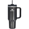 Stanley 40 oz. Quencher H2.0 FlowState Tumbler, Black Glow