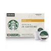 Starbucks Blonde Roast K-Cup Coffee Pods with 2X Caffeine for Keurig Brewers,10 Count - (Pack of 6)