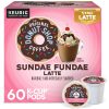 The Original Donut Shop Sundae Fundae One Step Latte, Keurig Single Serve K-Cup Pods, 60 Count