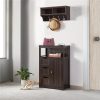 Rosecliff Heights Brigit Freestanding Bathroom Cabinet Espresso