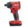 Hilti 2246798 22-Volt NURON SID 6 Lithium-Ion 1/4 in. Cordless Brushless Compact Impact Driver (Tool-Only)