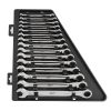 Milwaukee Metric Ratcheting Combination Wrench Set (15-Piece)