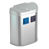 NINESTARS DZT-70-R3SL 18.5 Gal. Stainless Steel Motion Sensor Recycling Bin