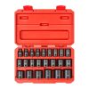 TEKTON SID92322 1/2 in. Drive 6-Point Impact Socket Set, 23-Piece (10 mm - 32 mm)