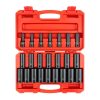 TEKTON 1/2 in. Drive Deep 6-Point Impact Socket Set, 23-Piece (10 mm - 32 mm)