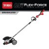 Toro 51833T 8 in. 60V Max Lithium Ion Cordless Electric Lawn Edger - Battery and Charger Not Included