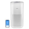 LEVOIT HEAPAPLVSUS0097 PlasmaPro 600S Smart True 635 sq.ft. White Panel HEPA Air Purifier