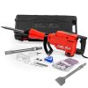 XtremepowerUS 61118-XPH3 2200-Watt Heavy-Duty Demolition Jack Hammer Concrete Breaker with 3 in. x 12 in. Scaling Chisel Bit and Tool Kit