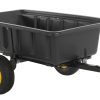 Polar 18-cu ft Poly Dump Cart