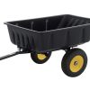 Polar 10-cu ft Poly Dump Cart