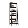 Sauder Trestle 5 - Shelf Bookcase, Jamocha Wood Finish