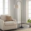 allen + roth 76.5-in Bronze Downbridge Floor Lamp