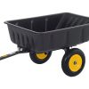 Polar 10-cu ft Poly Dump Cart