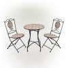 Alpine Corporation 3-Piece Bistro Patio Set, MJK148A