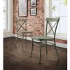 Better Homes and Gardens Collin Distressed Dining Chair, Set of 2, Multiple Finishes