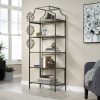 Sauder 426168 International Lux Bookcase, Bronze Finish