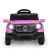 Ktaxon 6V Kids Ride On Car RC Remote Control Battery Powered w/ LED Lights, 3 Speed