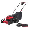 PowerSmart 40V 17-inch 3-in-1 Cordless Brushless Walk Behind Push Lawn Mower W/4.0Ah Battery and Charger，PS76418AP