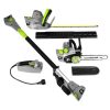 Earthwise CVP41810 4-in-1 corded Multi-Tool 4.5 amp Pole Hedge Trimmer/handheld hedge trimmer & 7 Amp Handheld ChainSaw/pole saw