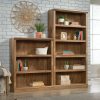 Sauder 3-Shelf Bookcase, Sindoori Mango Finish