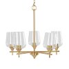 allen + roth Meredith 5-Light Gold Modern/Contemporary Chandelier